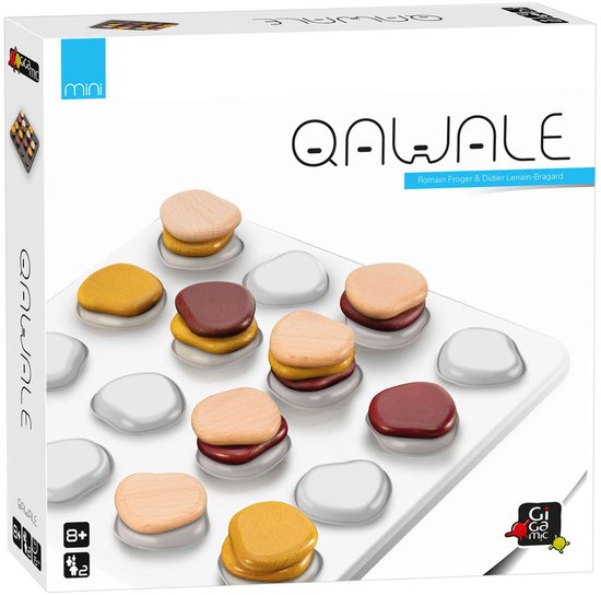 Gigamic - Qawale Mini - waar strategie en natuur samenkomen - Twee spelersspel — cadeau in Spellen & Speelgoed - foto 8