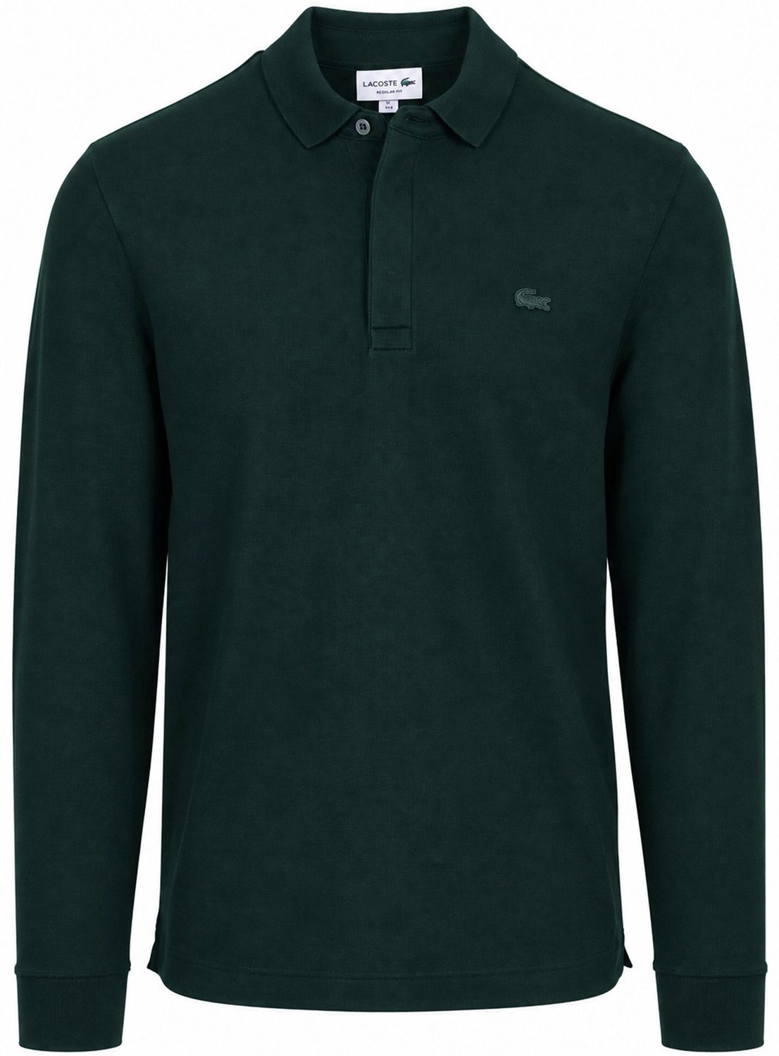 Lacoste Longsleeve Polo Piqué donkergroen 3XL Heren