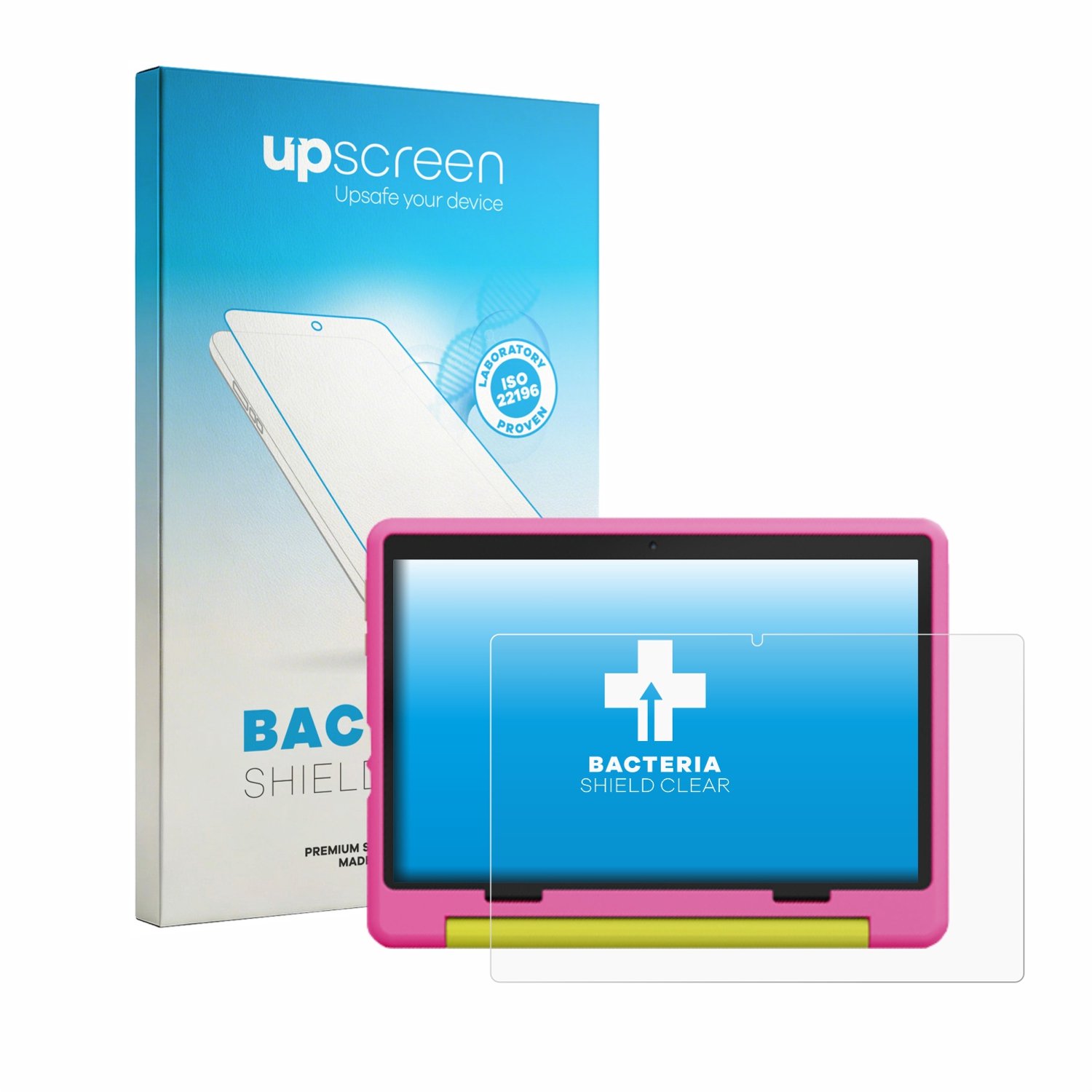 upscreen - Screenprotector voor Ainmel 1028 10.1" - Folie Beschermfolie transparant antibacterieel