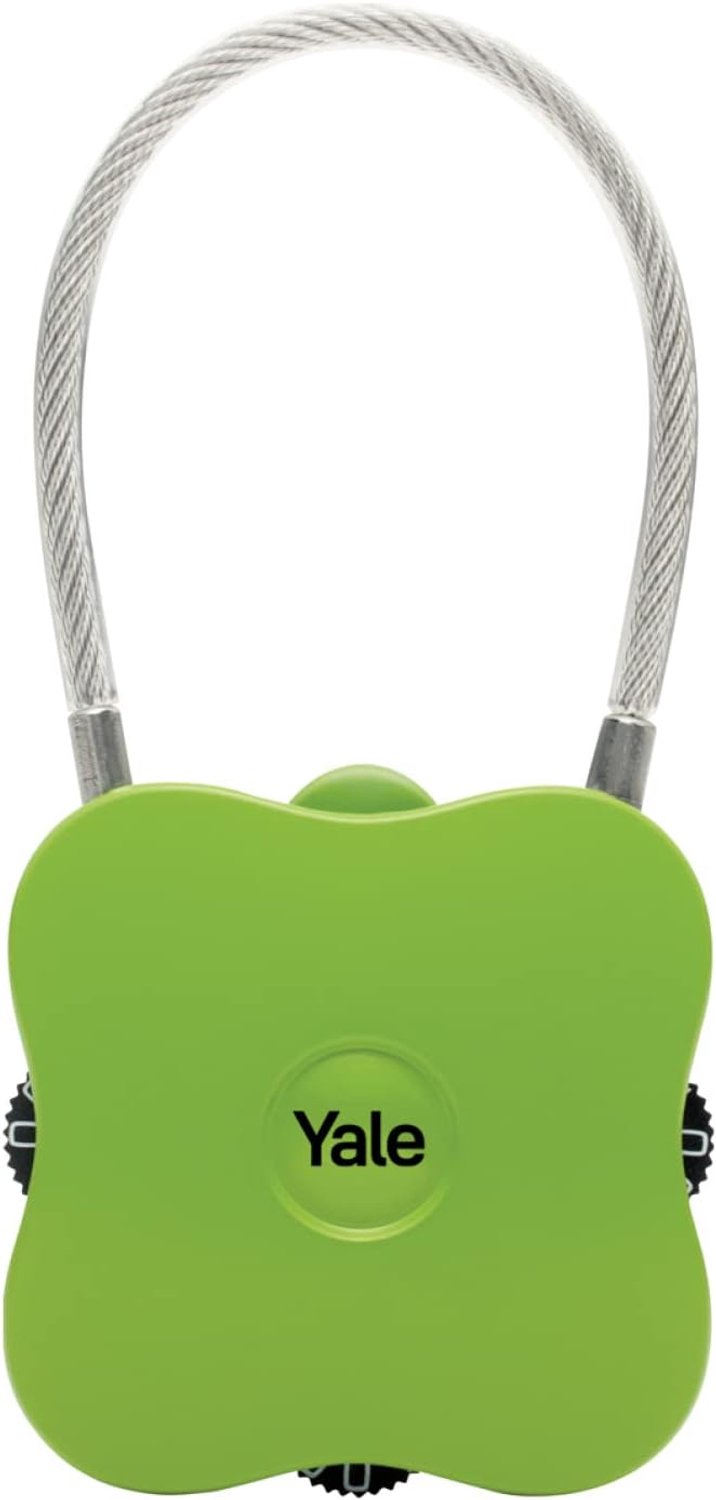 Merkloos Groove Hangslot - Groen, 40mm, 3-cijferige code