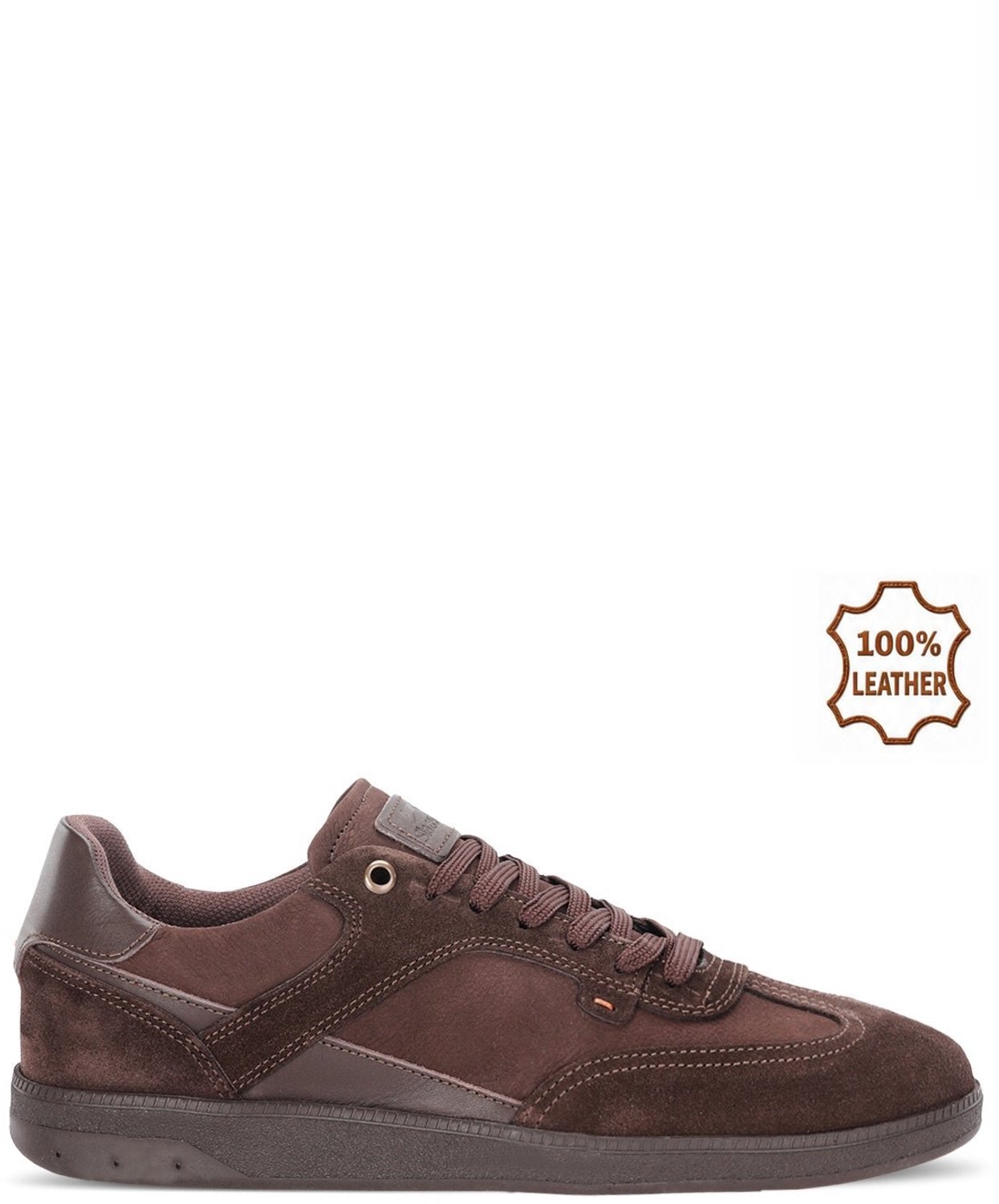 Slazenger Sting Heren Sneakers - Bruin