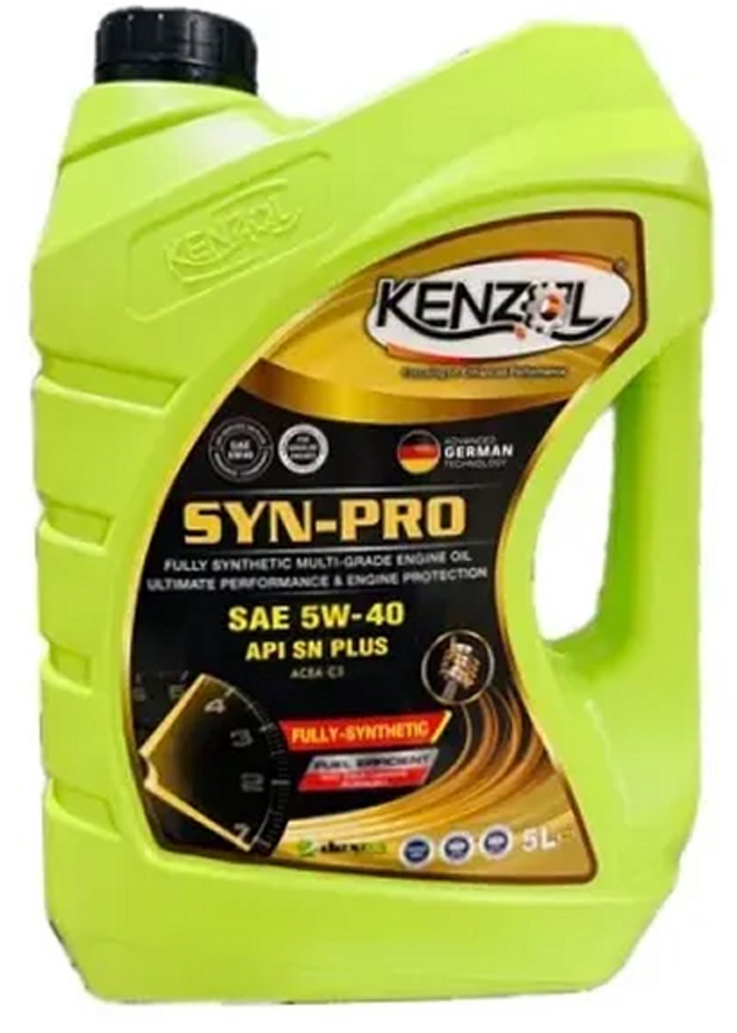 Kenzol SYN-PRO SAE 5W40 - Motorolie - Volsynthetisch - 5L
