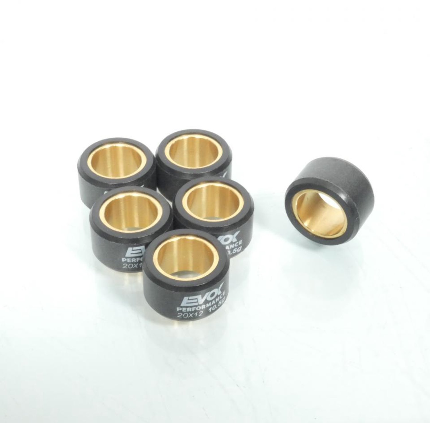 Variateurrol EVOK voor Scooter MBK 125 Flame F 2000 20x12 10.5Grs Nieuw