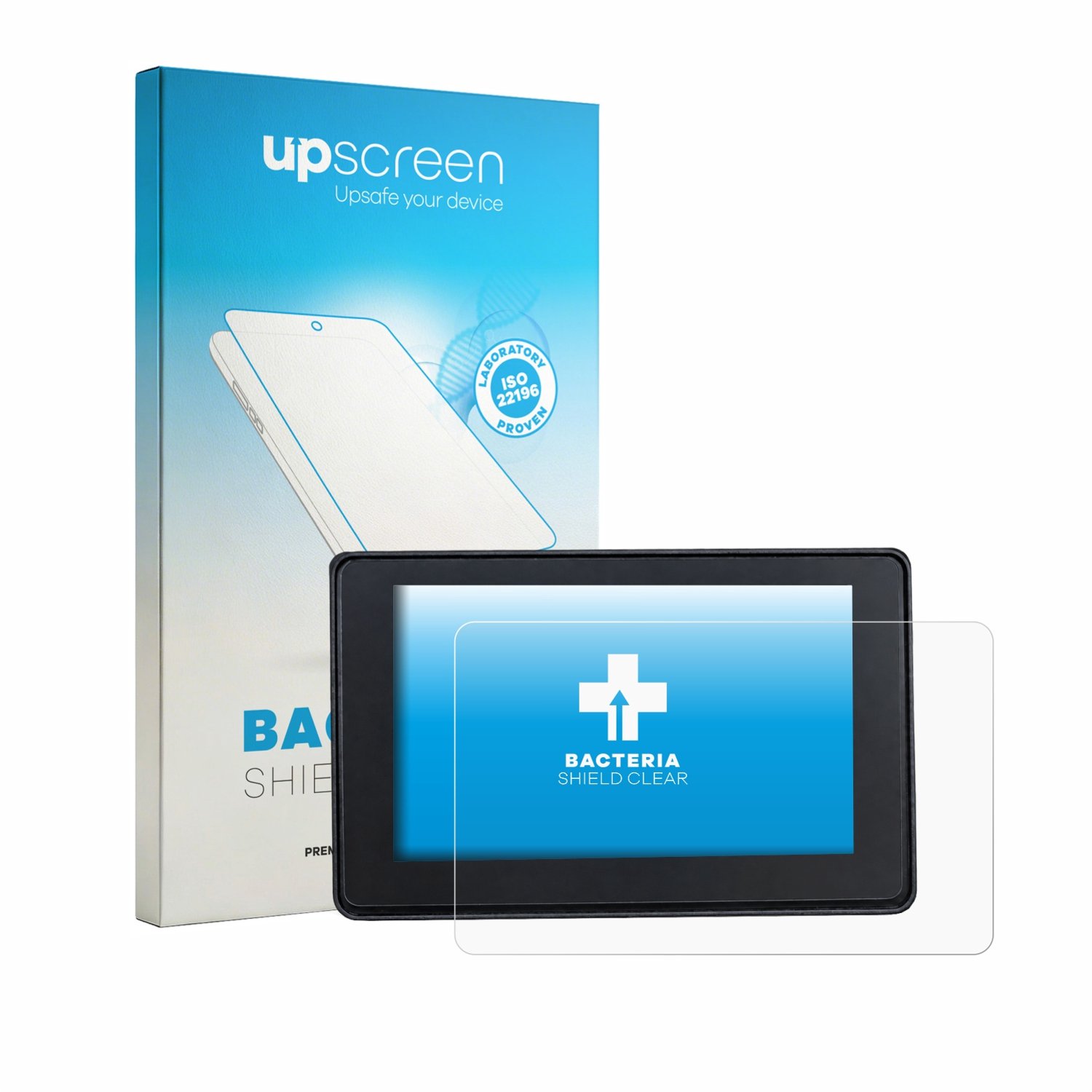 upscreen - Screenprotector voor Aprilia SR GT 400 - Folie Beschermfolie transparant antibacterieel