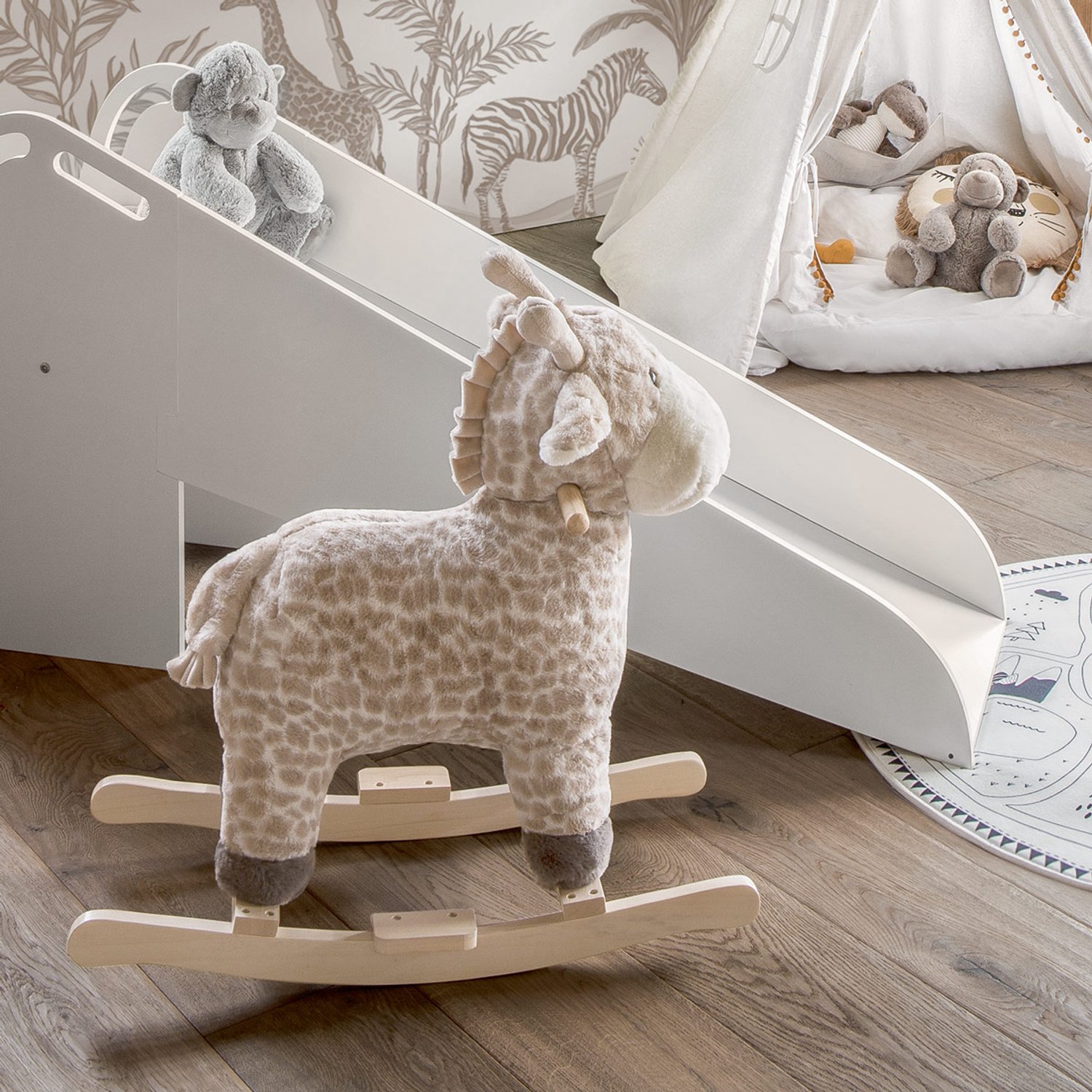 Schommelgiraf voor kinderen ZAFA