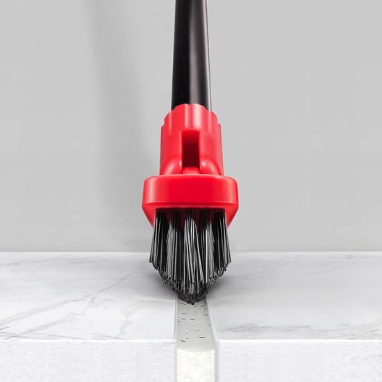 Voegenborstel Badkamer - Voegenreiniger - Schrobborstels - Rood — afbeelding 5