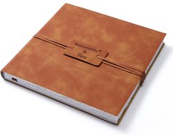 Tumuarta Aquarelpapier Schetsboek met Scheprand, Leren Kaft, 300 g/m², 24 Vellen