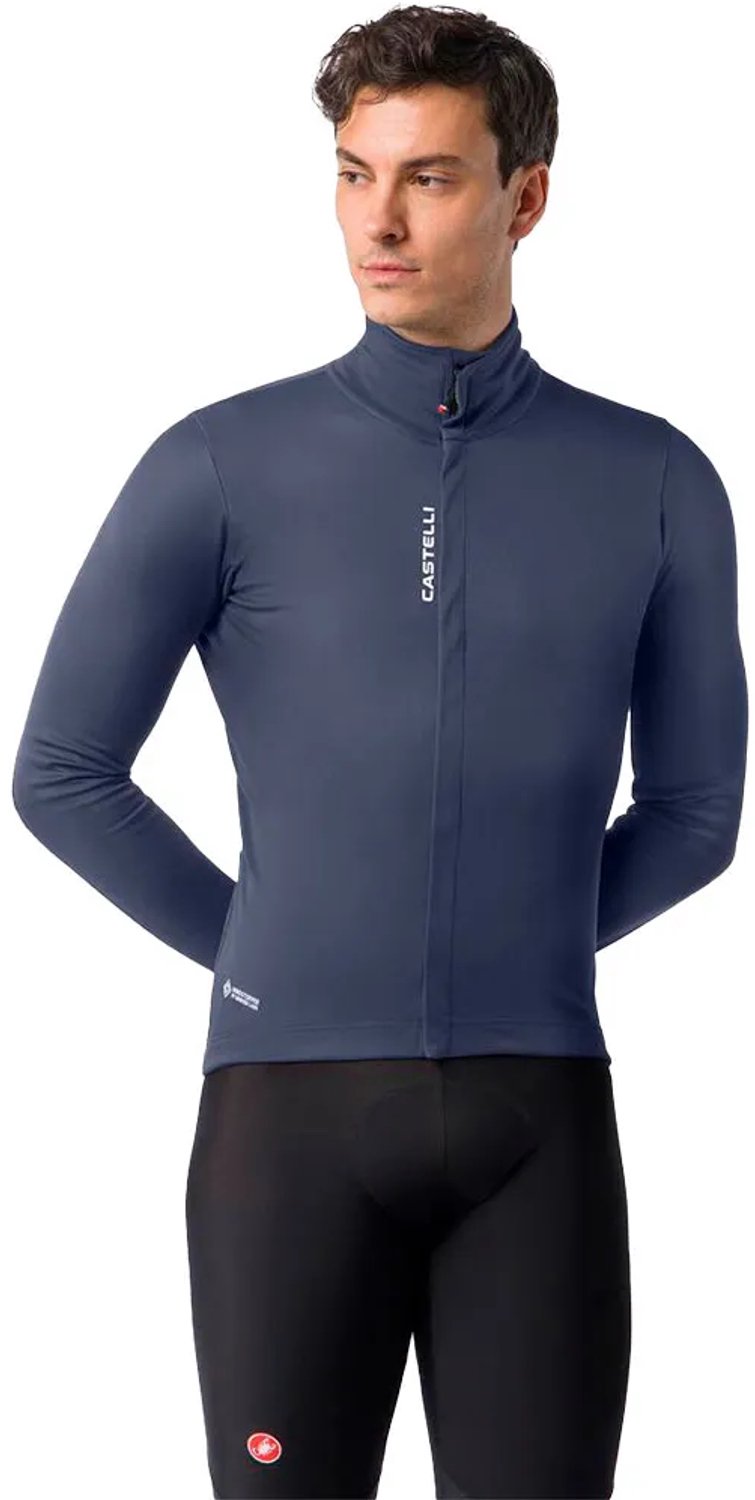 Castelli Ideale Gore-tex Infinium™ Windstopper® Jas Blauw M Man