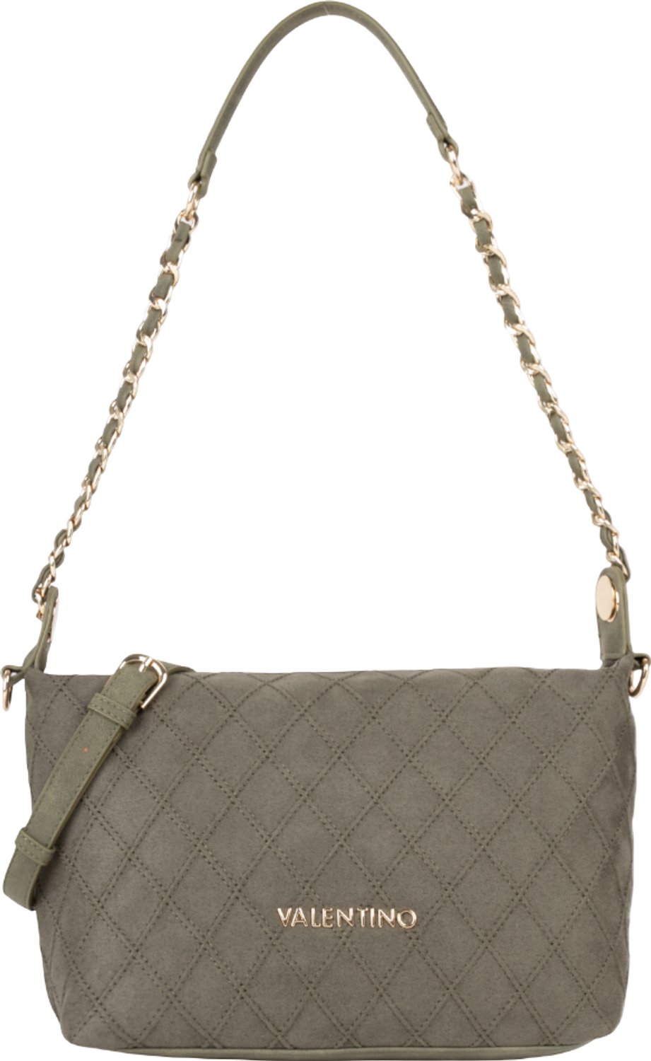 VALENTINO schoudertas Makena Hobo Bag Verde Militare donkergroen