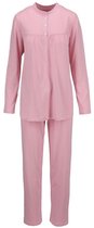 Katoenen dames pyjama donkerroze Ringella - Roze - Maat - 54