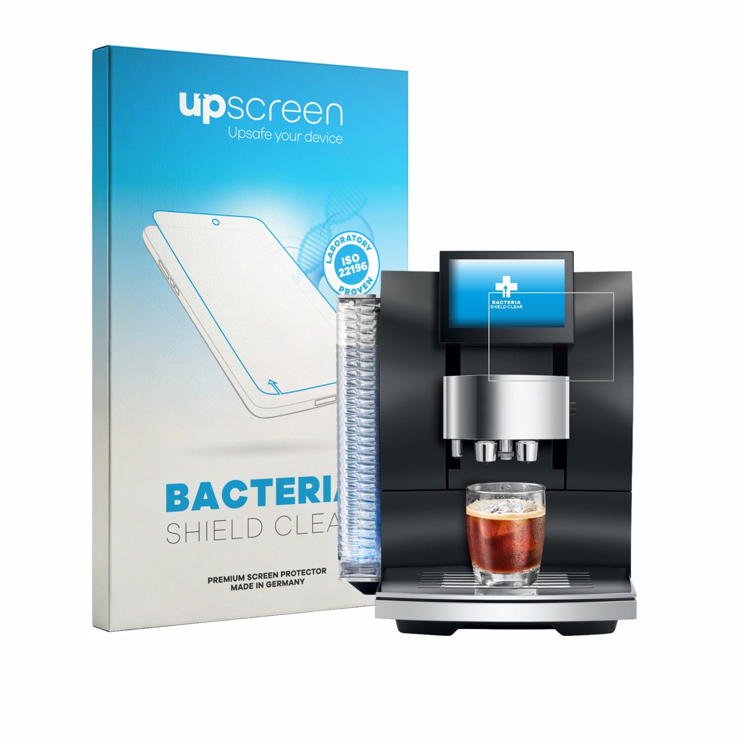upscreen - Screenprotector voor Jura Z10 2026 - Folie Beschermfolie transparant antibacterieel