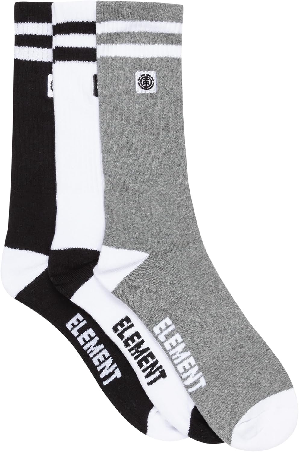 Merkloze Heren Sokken 3-Pack Comfortabel & Duurzaam Zwart