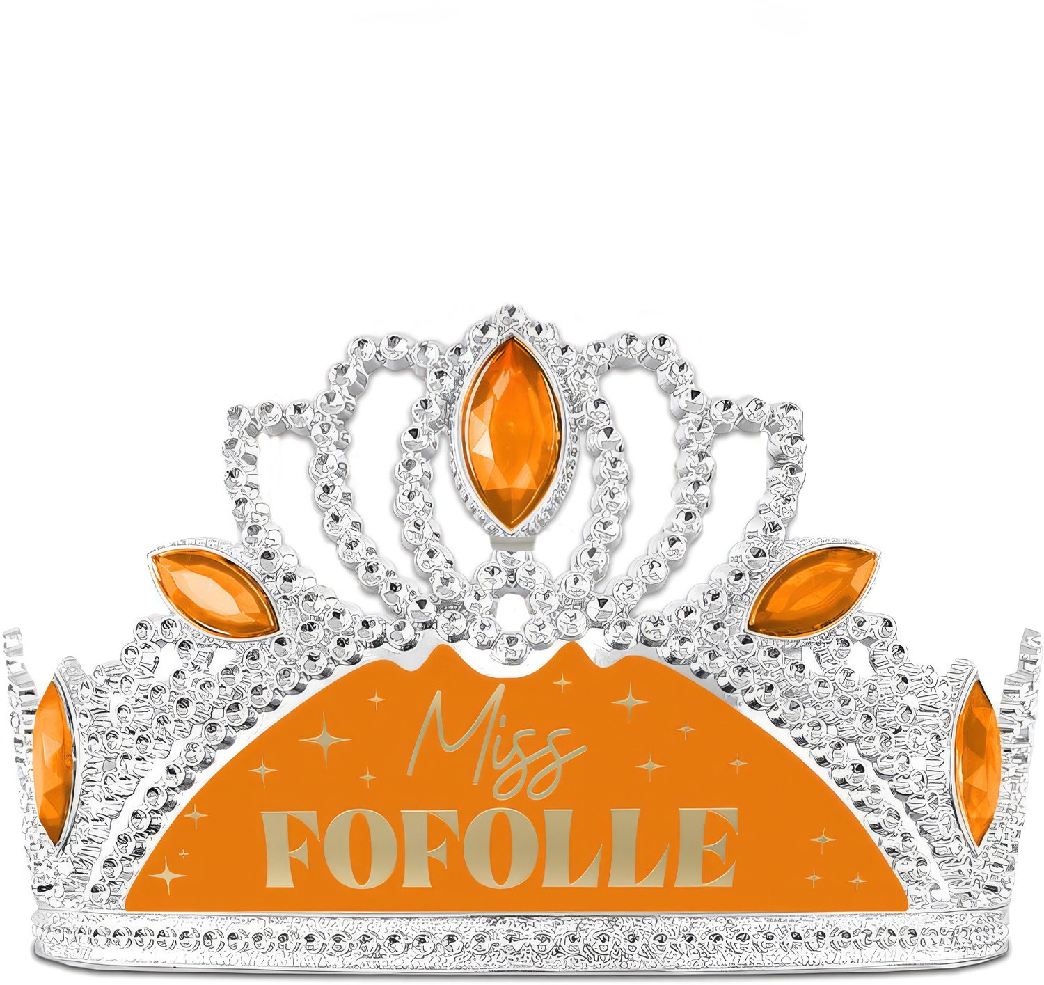SUD TRADING - Humoristische diadeem Miss Fofolle