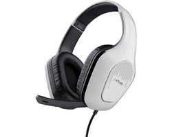 Trust GXT 415W Zirox - Gaming Headset - Bedraad - 50mm Drivers - Over-ear - Wit