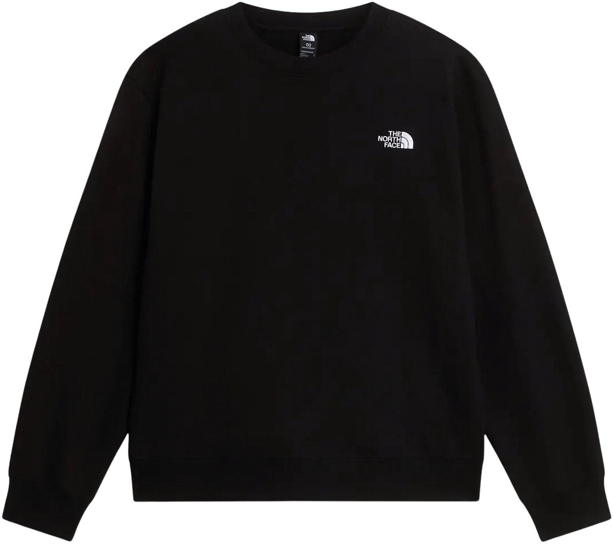 The North Face Essential Terry Simple Dome Sweater Dames Zwart