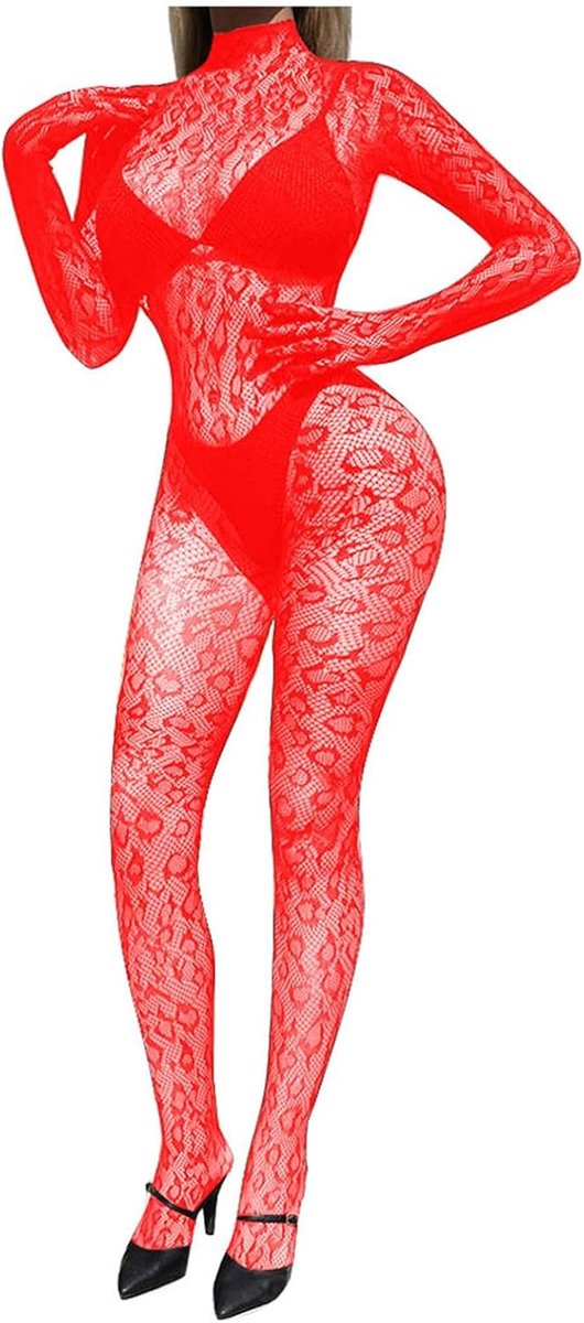 Sexy dameslingerie, babydoll, kant, body, microvezel, V-hals, open, verleiding, nacht, met tanga, comfortabel, verleiding, A6