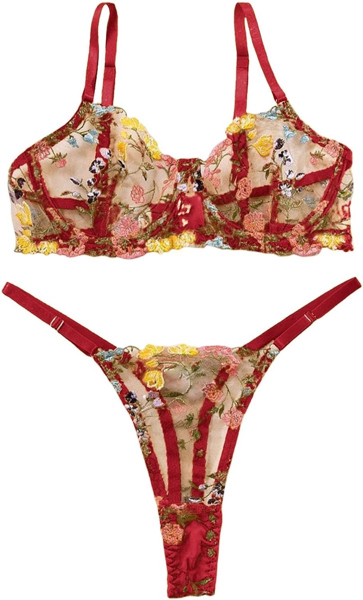 Kanten lingerie, bloemenpatroon, nachtkleding, elegant, verleidelijk, die de leggings voor iedereen aanvult
