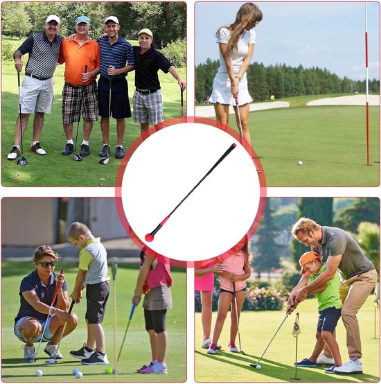 Swing Trainer Golf Club - Indoor Golf Training Aid | & Flexibiliteit Trainer, Indoor Swing Aid voor verbeterde vaardigheden, ritme, balans en krachtverbetering — afbeelding 4