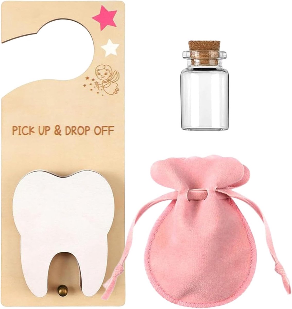 Tandhoudertas, tandhouder tas voor kinderen Kids Saver Pouch voor