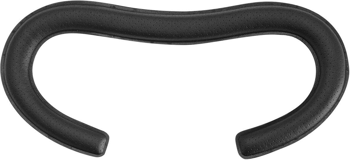 Gezichtskussen Compatibel met Oculus Rift CV1 VR Gaming Vervanging Comfortabele PU Lederen Foam Gezichtsbedekking Spons Pad Zwart