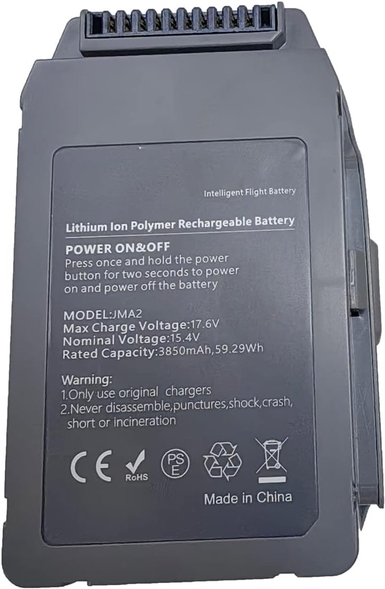 2 Intelligente Vluchtbatterij Compatibel met DJI Mavic 2 Series(15.4V 59.29Wh 3850mAh) – foto 5