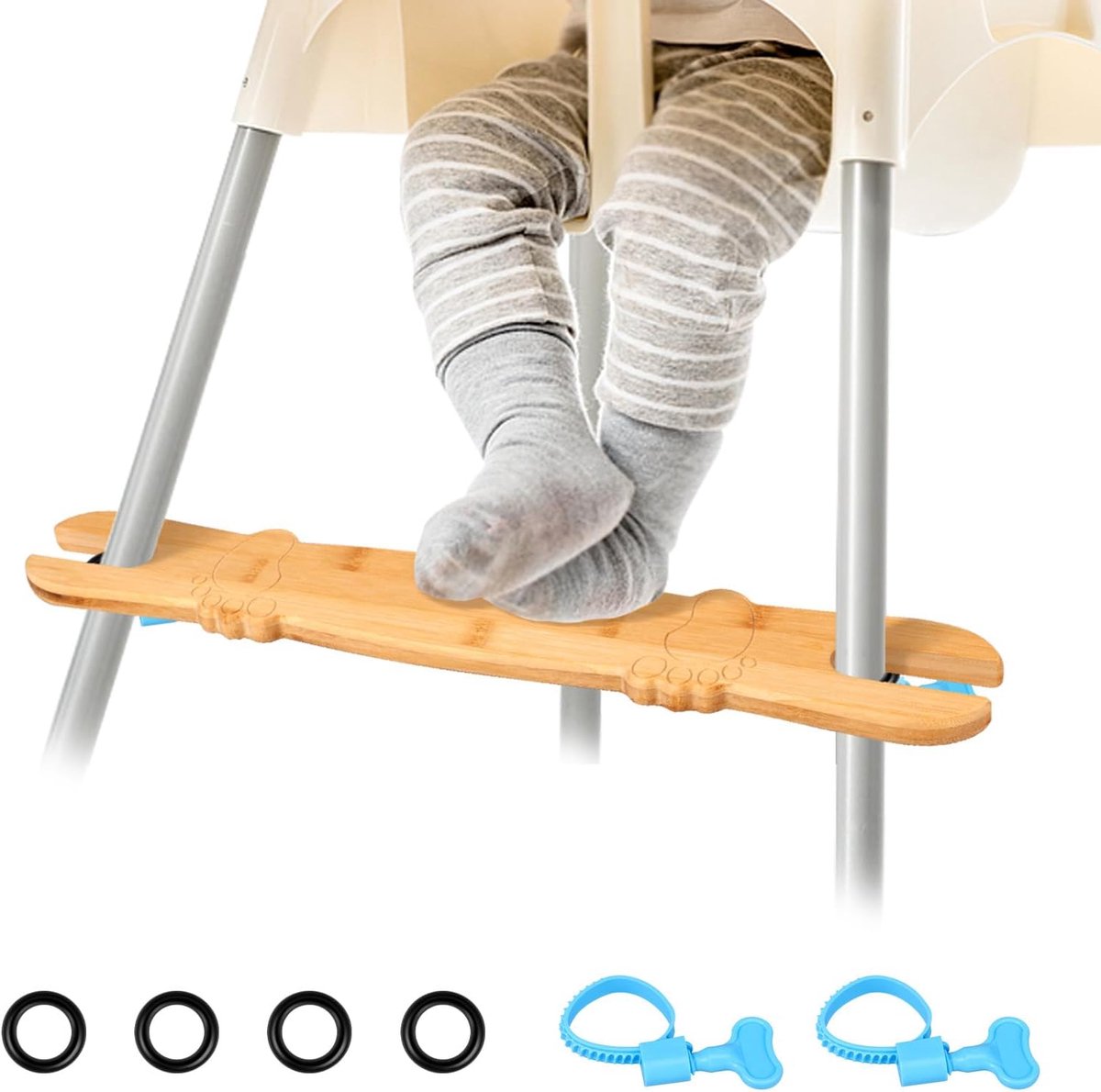 Voetsteun voor IKEA Antilop antislip kinderstoel verstelbaar