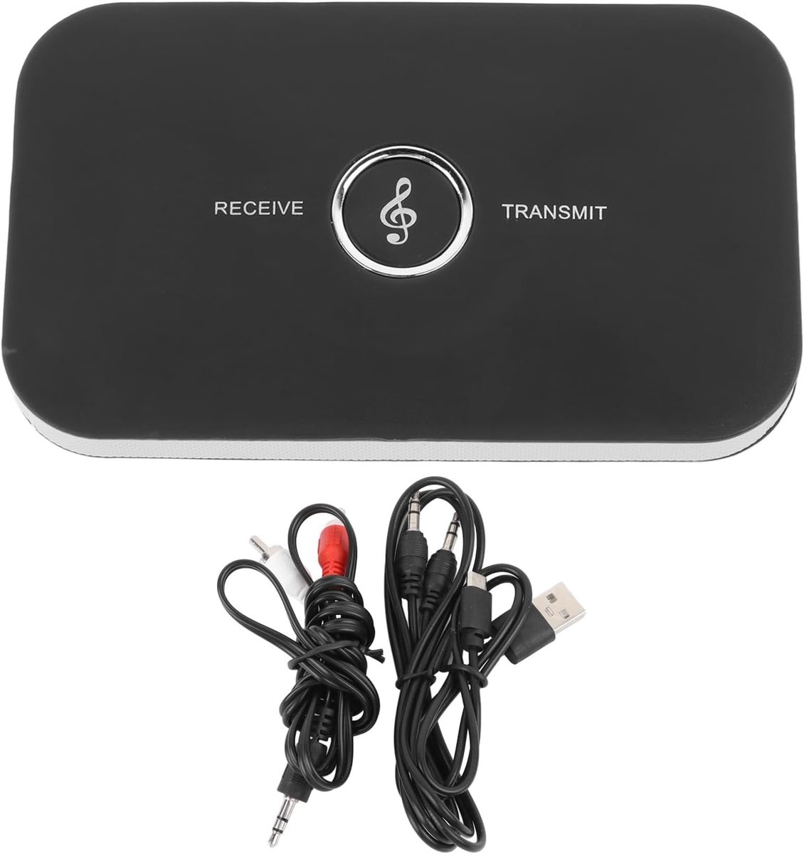 Bluetooth-adapter, Draadloze Muziekadapterzenderontvanger voor Tv-computerluidspreker, Ondersteuning voor Bidirectionele Transmissie