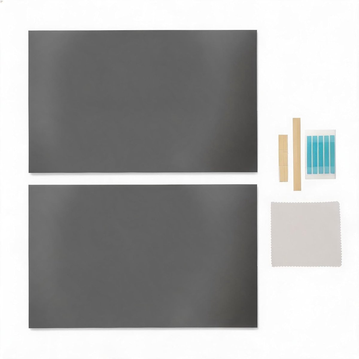 2 Pc's 24 -inch Schermfilter Anti -verblinding en Blauw Lichtblokkering, 16: 9 Computer Monitor Protector, 30 ° Zijblackout voor kantoor/luchthaven/café.