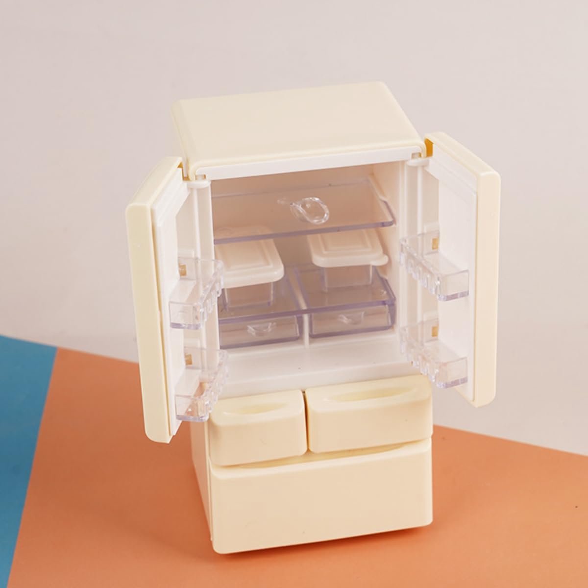 Koelkast, Miniatuur Poppenhuis Koelkast Mini Meubels Miniatuur Model Keuken Scène Poppenhuis Meubels 1:12 Meubels Voor Poppen Poppenhuis Decoratie