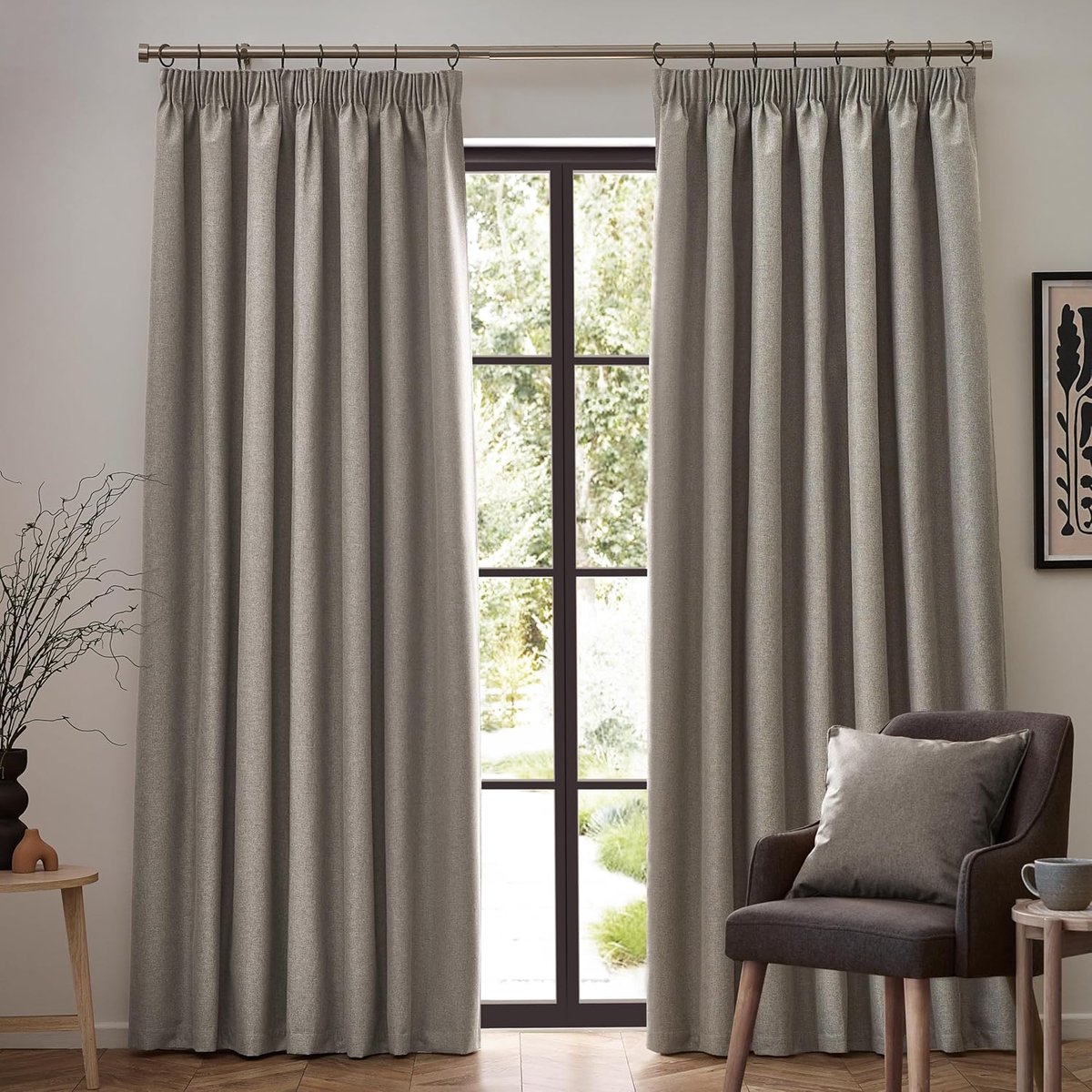 Furn. Dawn Blackout Potlood Plooi Gordijnen