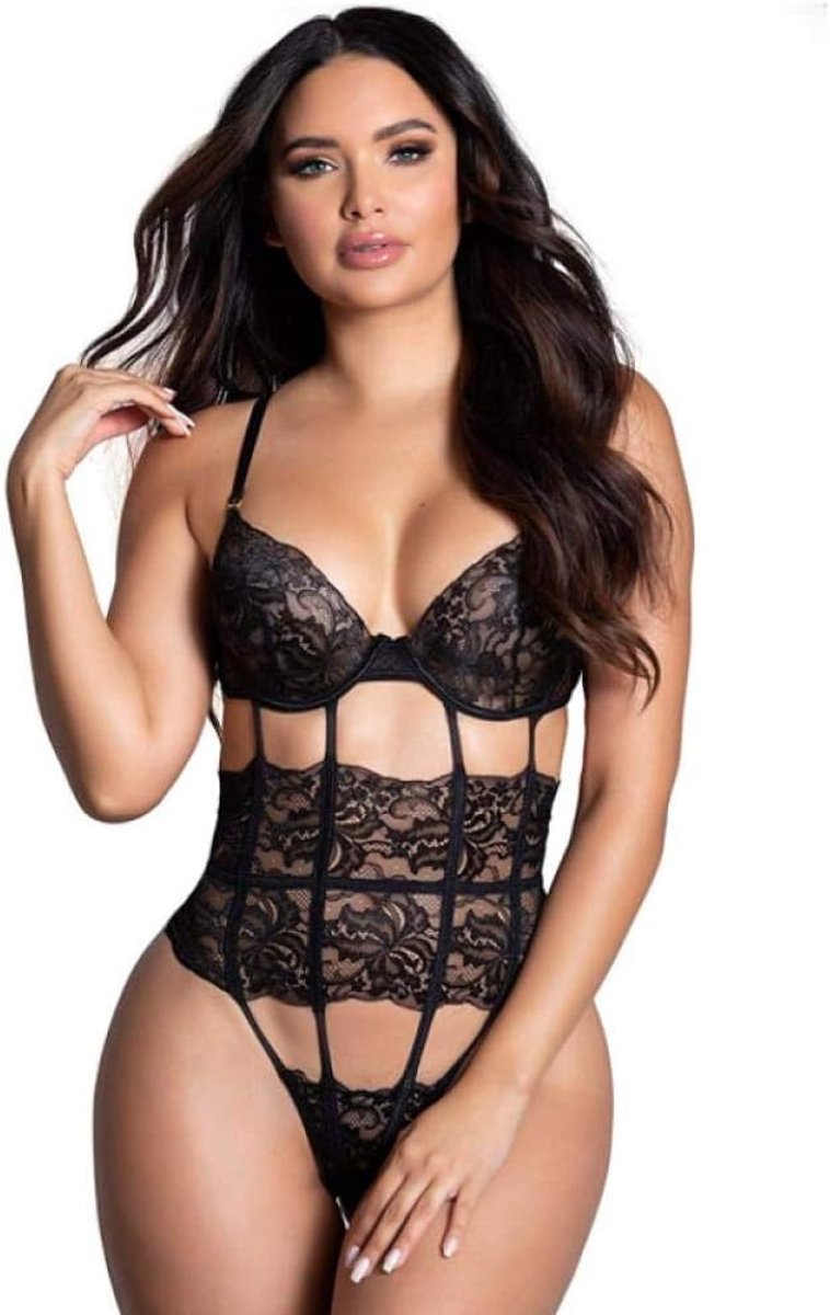 Lingerie & ondergoed Vrouwen Diepe V-mouw Sexy Racy Bodysuit Temptation Ondergoed Sexy Lingerie Vrouwelijke Erotische