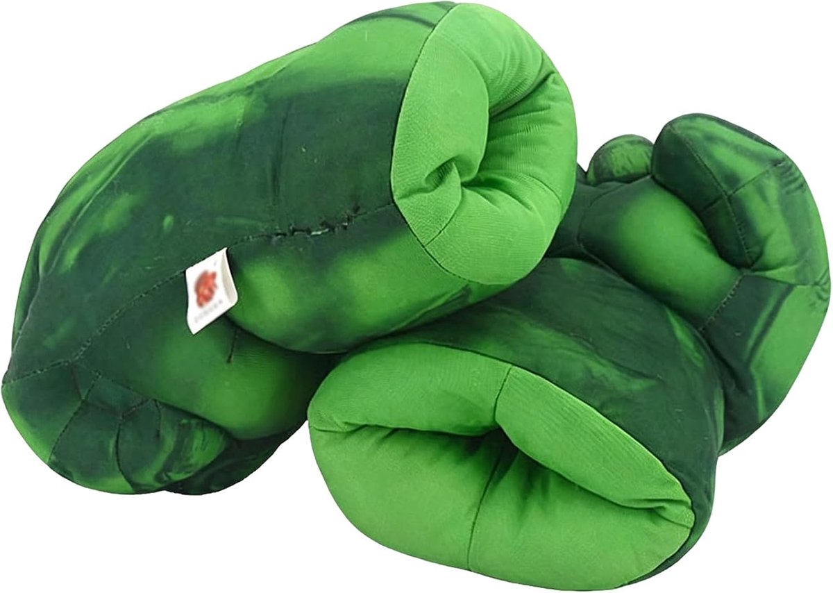 Bokshandschoenen, super held, smash handen, zachte wanten, hulk-bokshandschoenen voor kinderen, dames, heren en dames (1 paar)