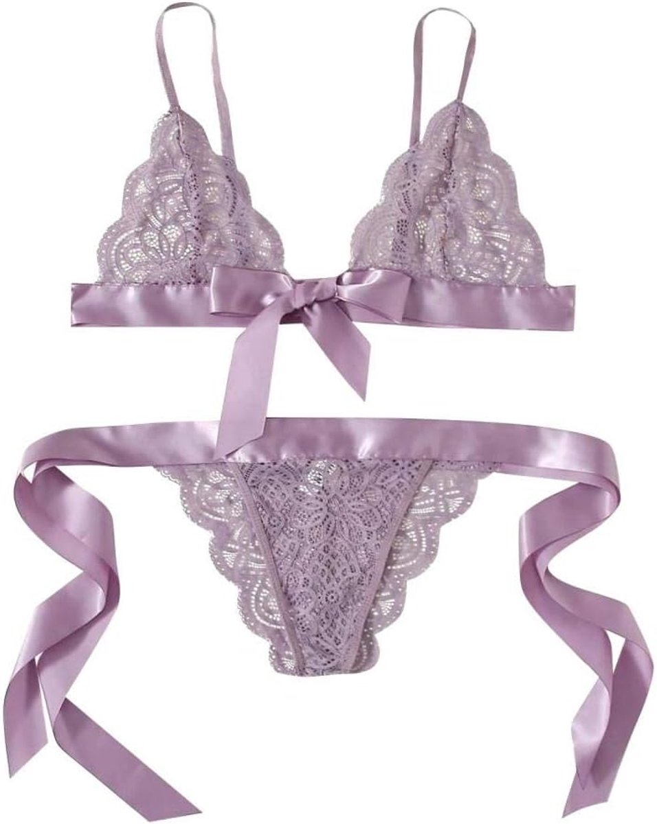 Kleding Vrouwen Kanten Beha Sexy Lingerie Erotische Porno Ondergoed Verleiding Transparante Sex Dames Nachtkleding Set