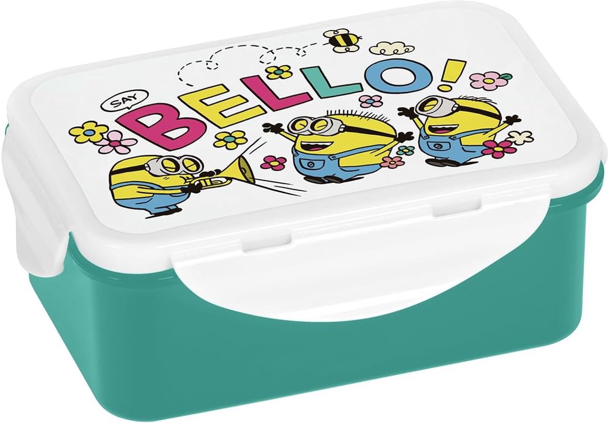 Labels Minions Bellospring Broodtrommel 1100 ml PP