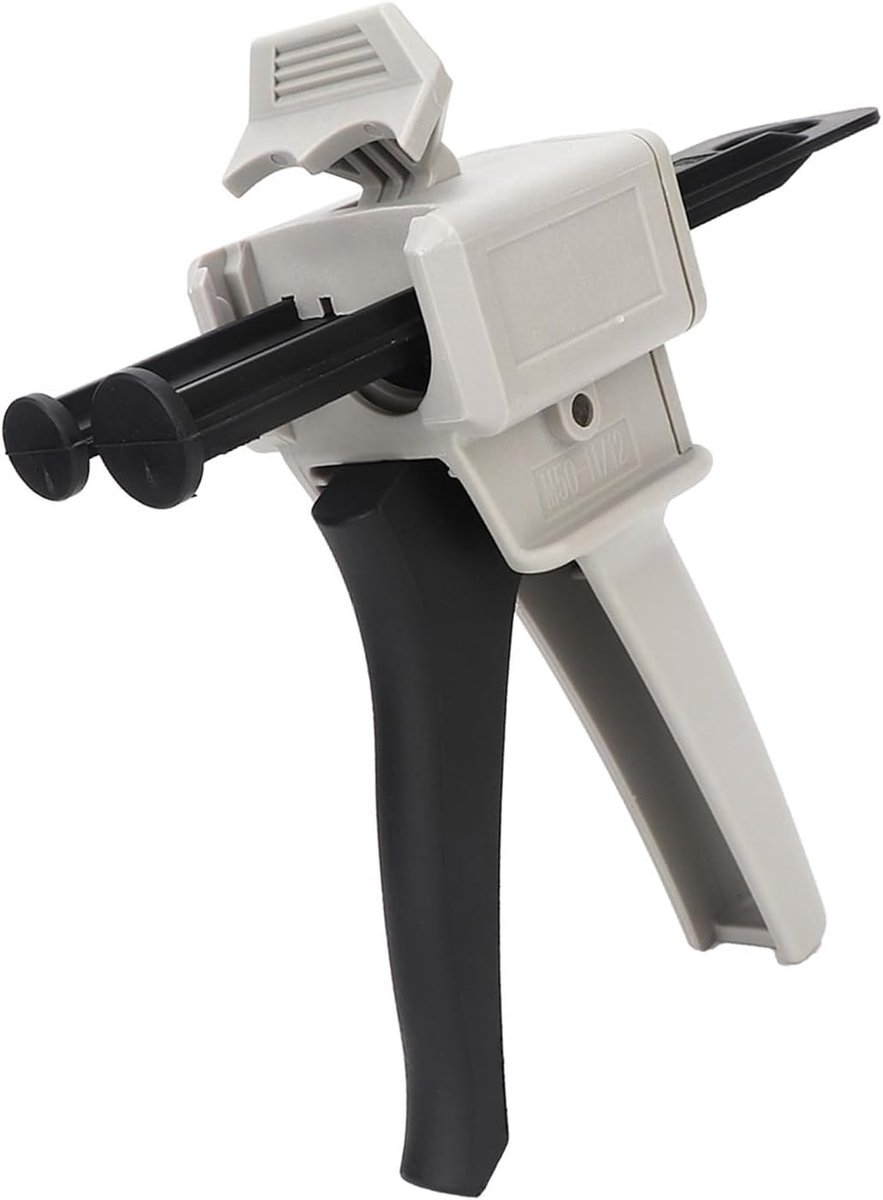 50 ML AB Lijmpistool Gemengde Universele 1:1 Zelfklevende Toepassing Handvat Tool Universele Mixer Twee-Component Lijmpistool Mixer