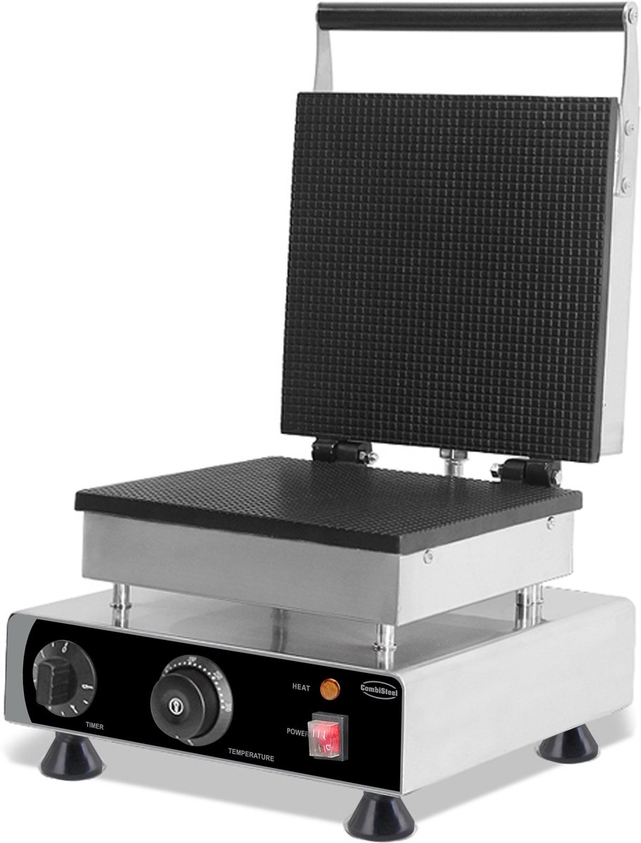 CombiSteel STROOPWAFELIJZER VIERKANT - 7540.0040 - Horeca & Professioneel