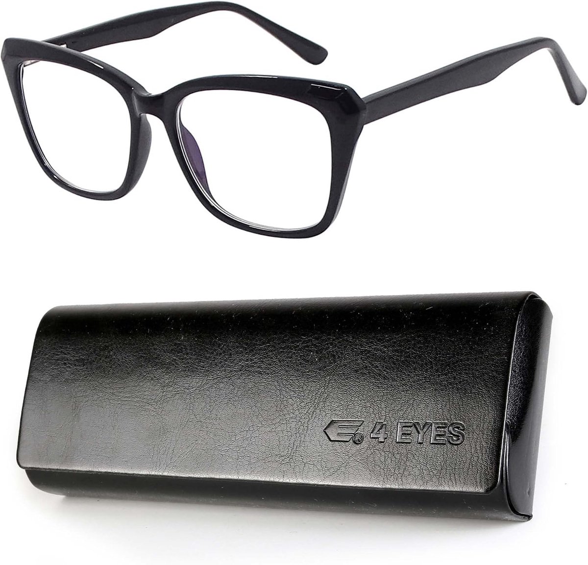 Lightweight and flexible CP anti-reflex reading glasses – robust frame, high wearing comfort for women FS3832 – - ShopVlot
