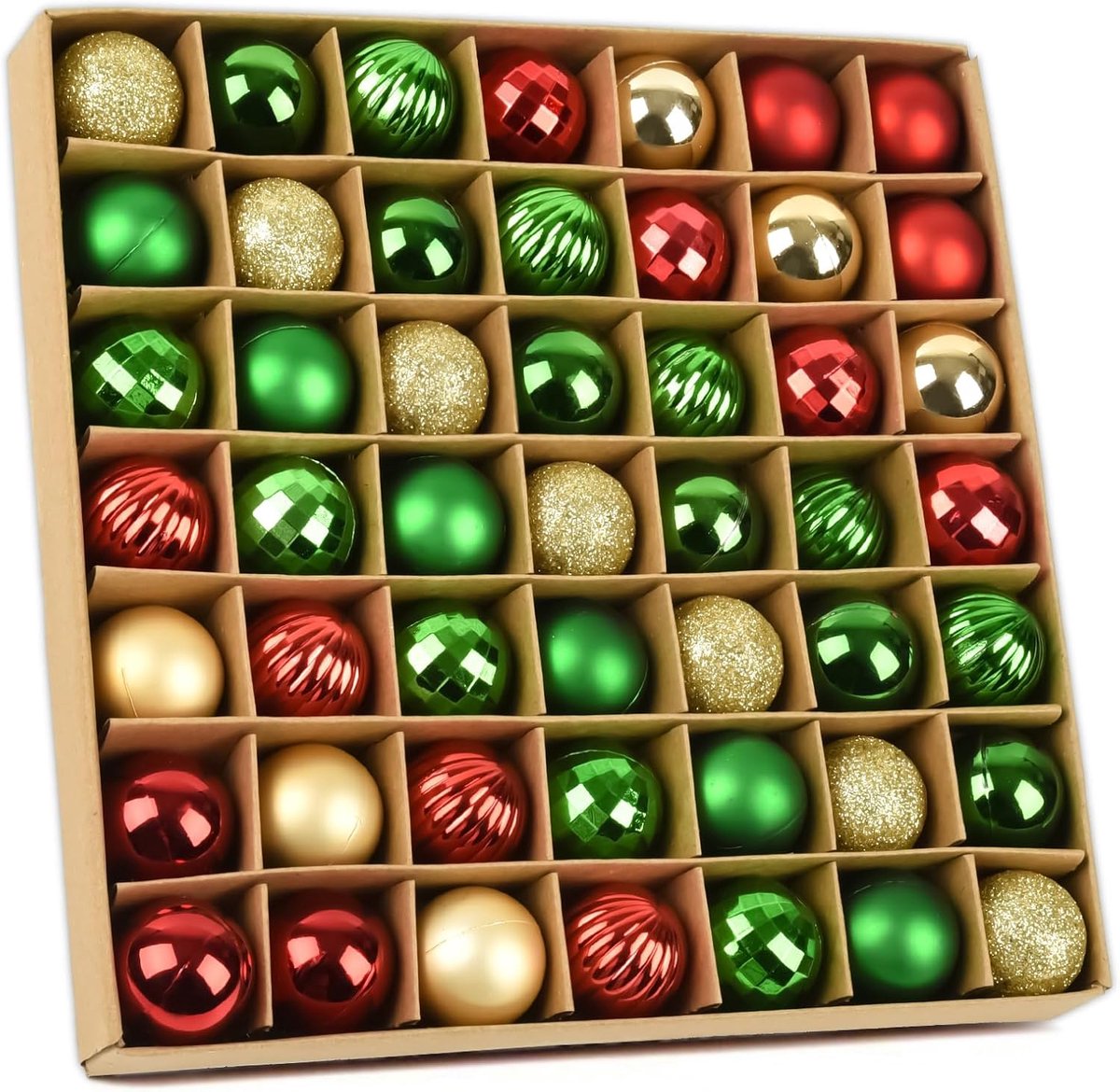 Kerstballen rood goud groen set, 3cm plastic kerstboom kerstballen haak kerstballen klein voor kerstboom decoraties, kerstboom kerst decoratie kerstballen hangers mini boom decoratie Kerstmis
