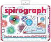 Spirograph creatief tekenblik set met opbergvakje en accessoires.