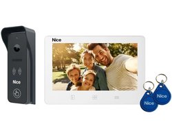 Connected video intercom kit with 7" color screen MIRA 200 - Nice Home - ShopVlot