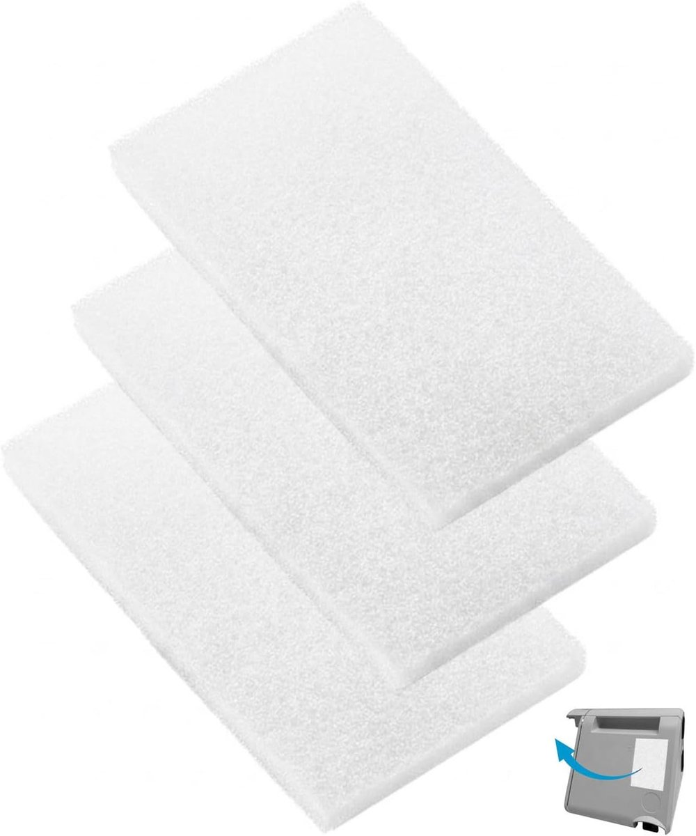 Set van 3 luchtfilters compatibel met Löwenstein Prisma ventilator, compatibele reserveaccessoires (wit) - ShopVlot