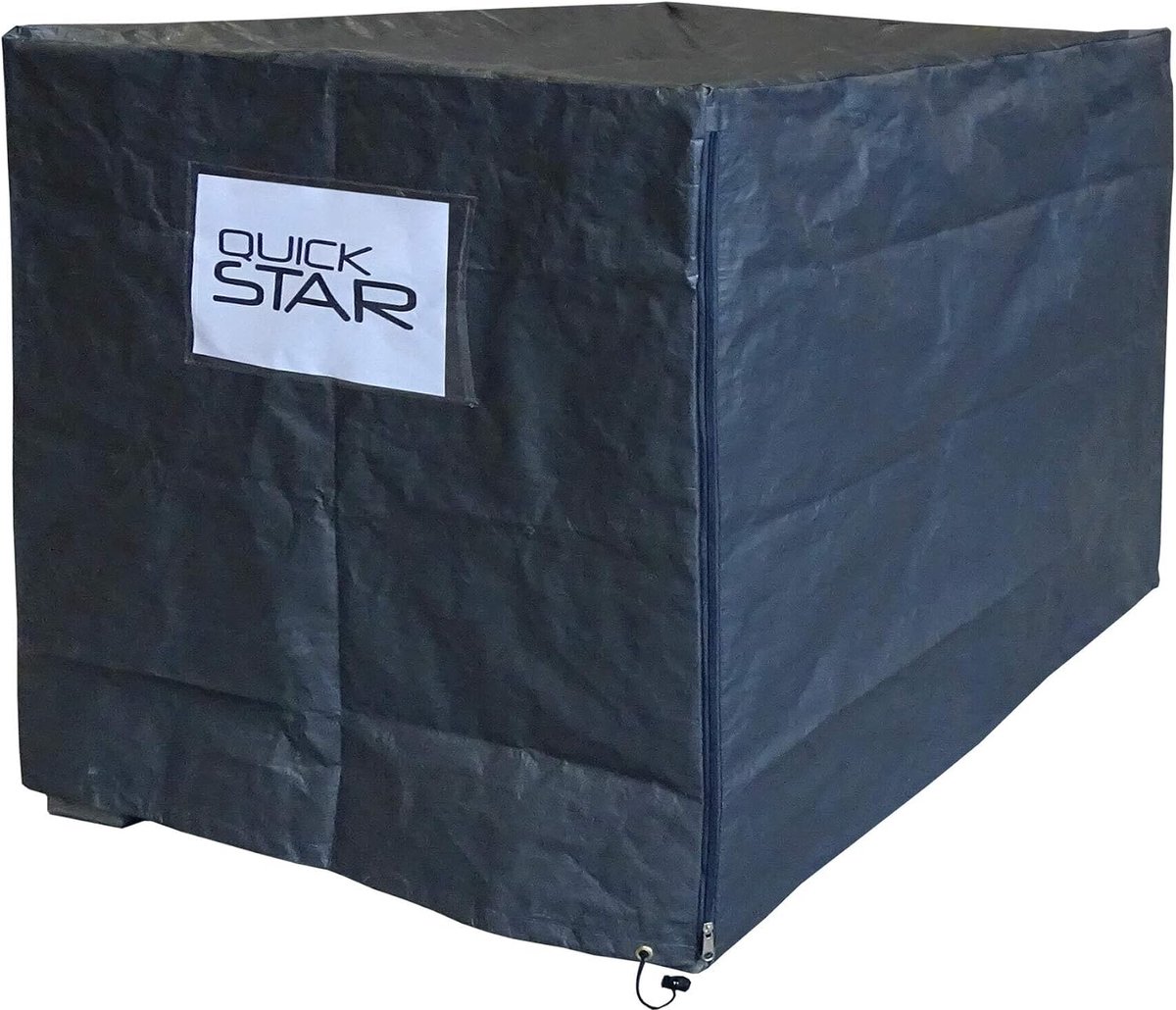 QUICK STAR Grid box cover 125x85x87cm grey PE fabric film protective cover tarpaulin dust protection shipping bag - ShopVlot