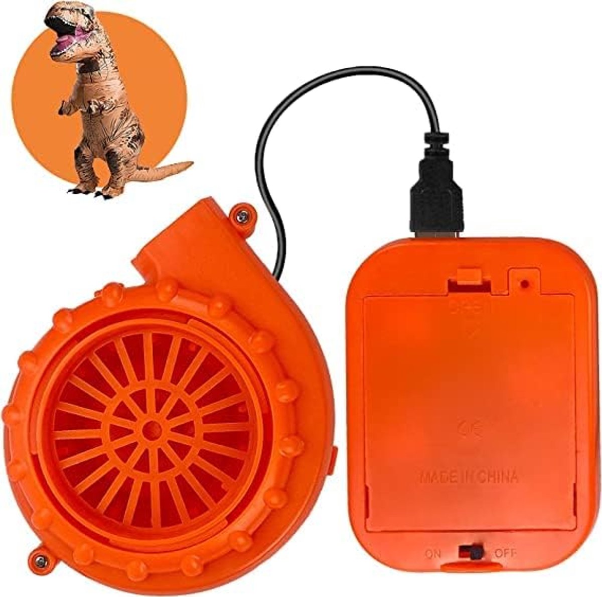 Mini Fan Fan For Inflatable Dinosaur Suit Or Other Inflatable Ko - ShopVlot