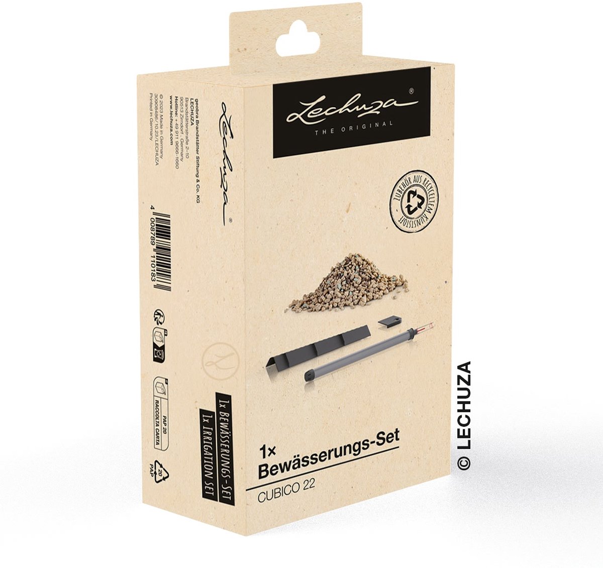 LECHUZA Bewateringsset voor CUBICO 22