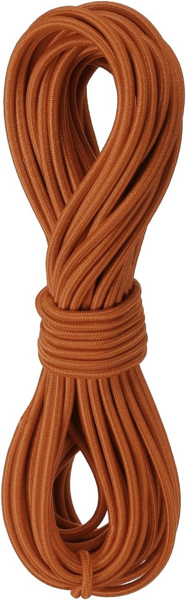 Elastisch koord stretch string zwaar touw 2,8 mm 11 meter lang rubberen touw [voor naaien, kamperen, doe-het-zelf ambacht, kralen kettingen maken, buiten] - donker kaki