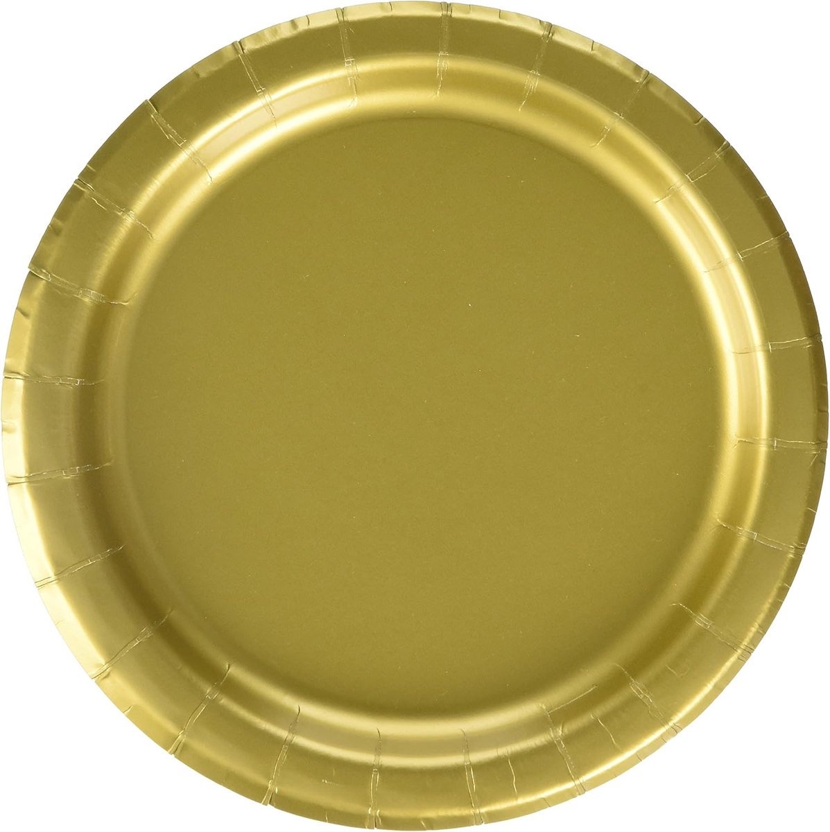 Borden - 18 cm - goud - verpakking van 20 stuks