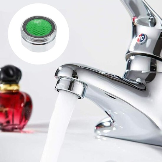 M20, waterkraan filter straalregelaar, 3 stuks mengmondstuk, waterzeef inzetstuk — afbeelding 3