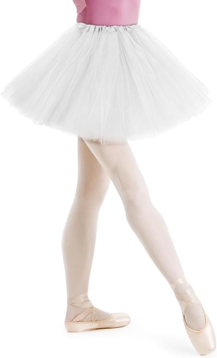 Klassieke Tutu Rok, Elastische 3-laagse Tule Rok, Ballet Tule Rok, Petticoat Onderrok voor Carnaval, Themafeest, Ballet, Dans, Verkleedkleding, Halloween Kostuum