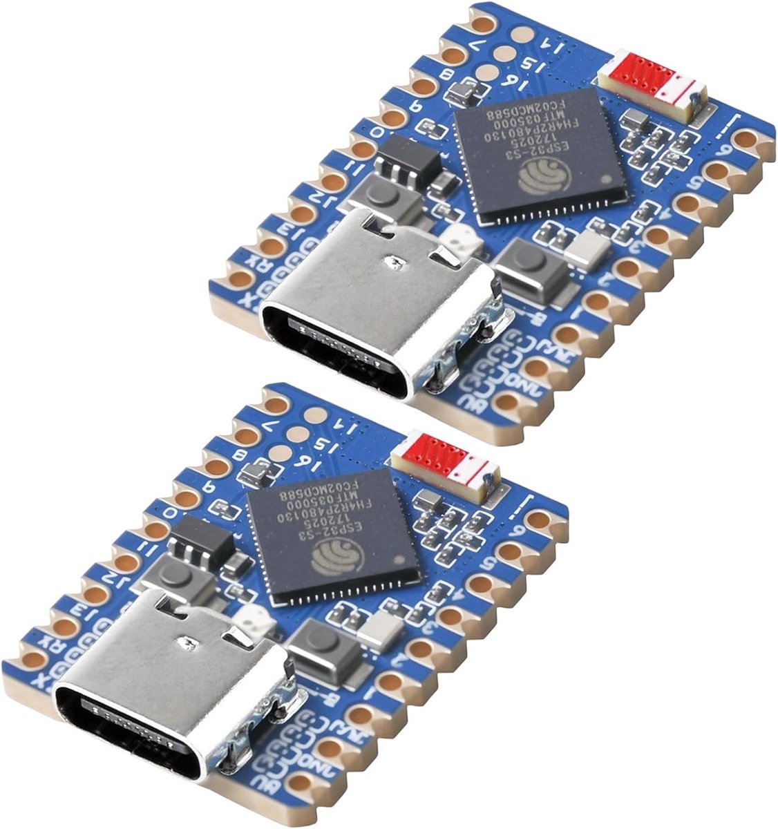 Mini ontwikkelbord ESP32-S3 - Dual-Core processor 240 MHz - 2.4GHz WiFi en Bluetooth 5 - Geschikt voor SMD-toepassingen - ShopVlot