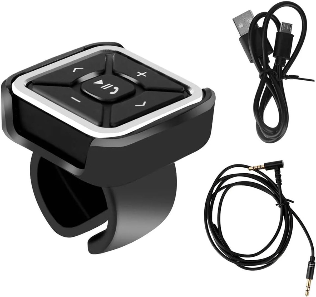 Bluetooth-afstandsbediening voor mediaknoppen op stuurwiel, IPX4 waterdicht